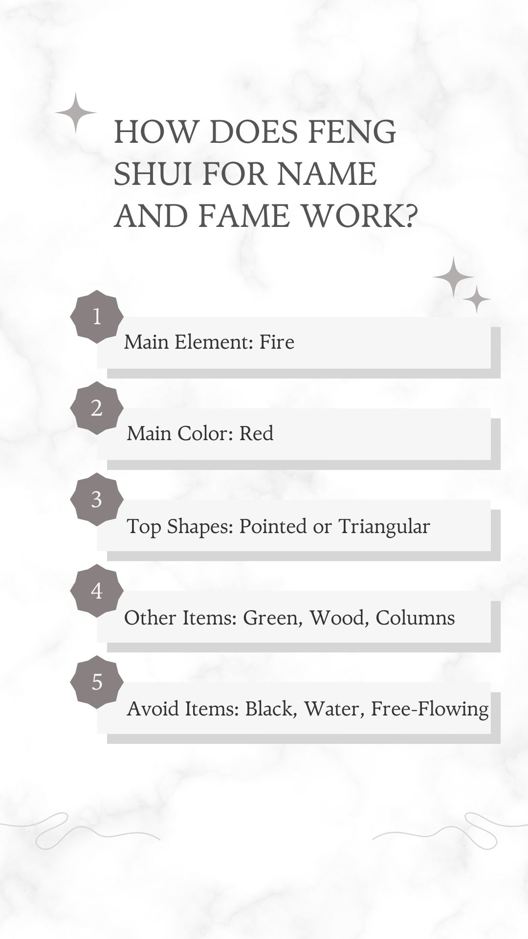 How Does Feng Shui For Name And Fame Work